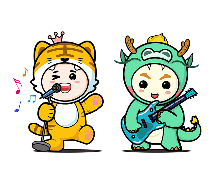 龙虎塘IP形象设计